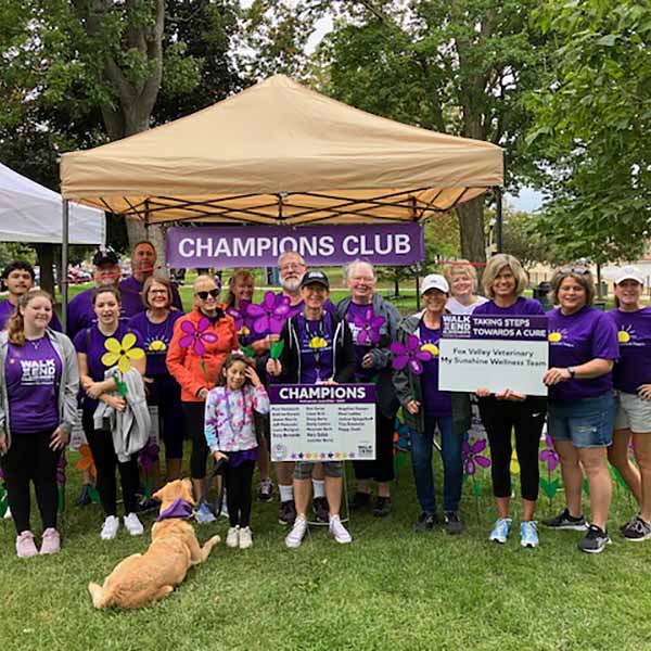 Fox Valley Vet Alzheimers Champions Club